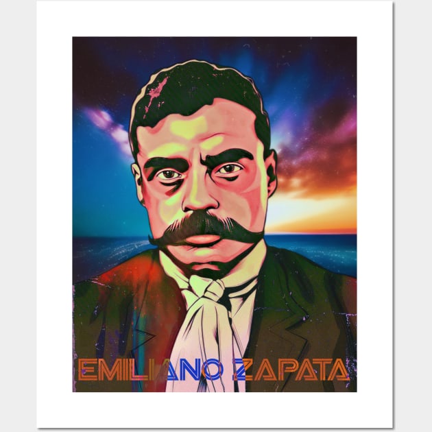 Emiliano Zapata Wall Art by BlackOzean